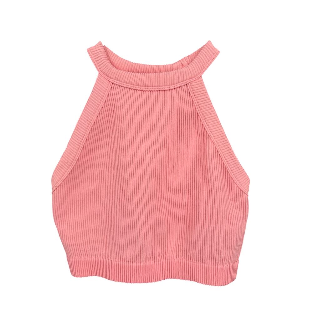 Aerie Ribbed Tank Top Pink Casual Women’s XL Extra Large